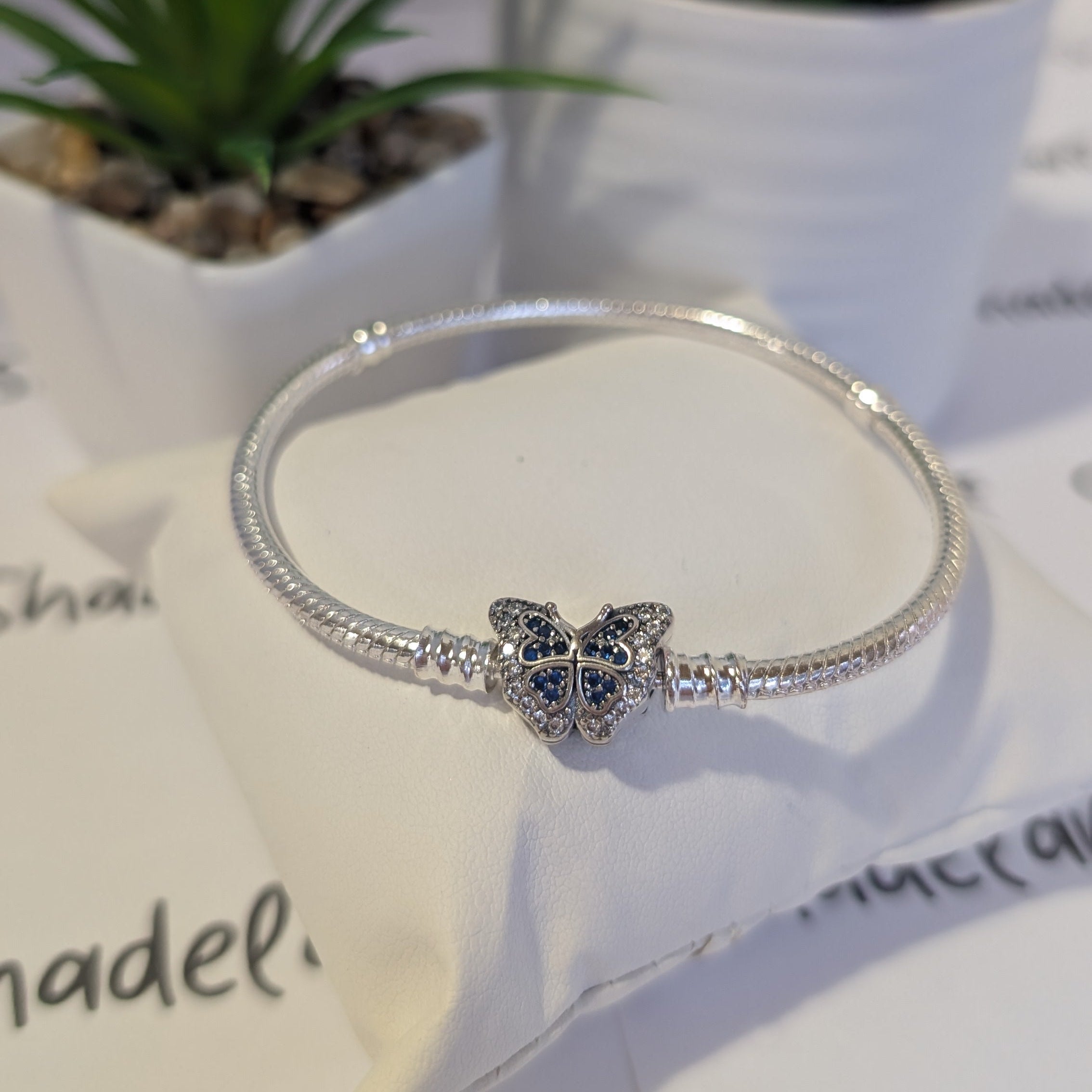 Butterfly Sparkly Bracelet