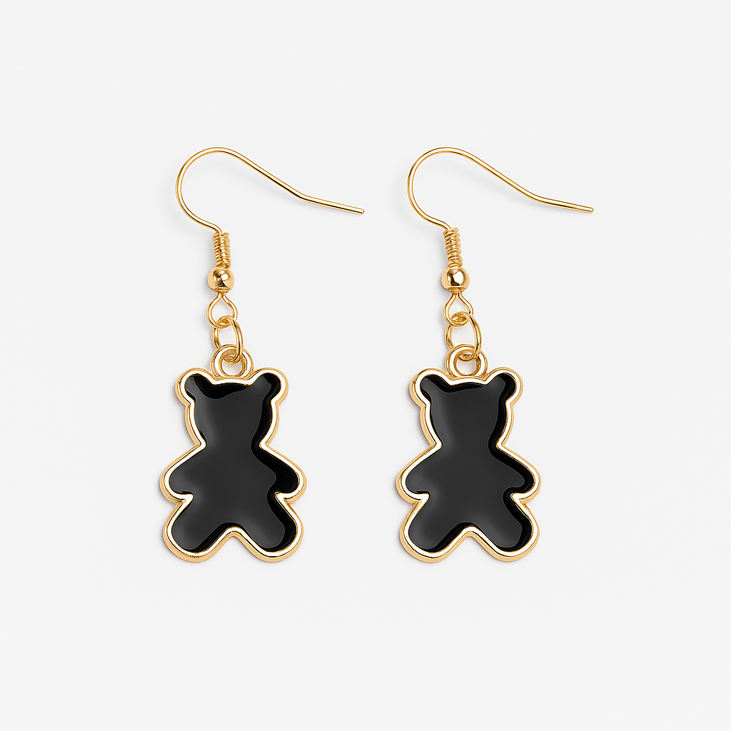 Teddy Bear Earrings