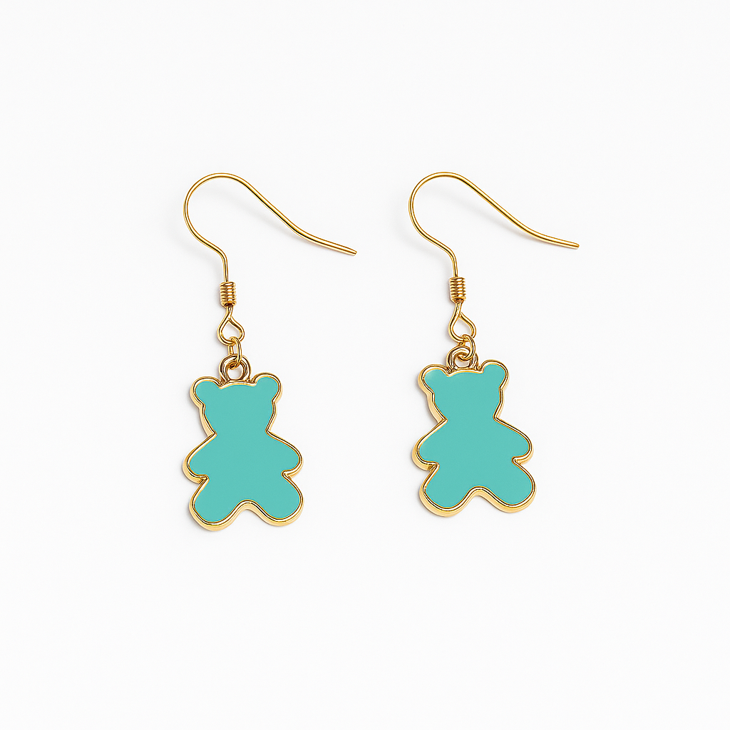 Teddy Bear Earrings
