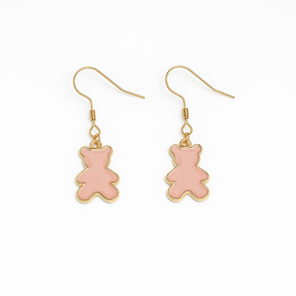 Teddy Bear Earrings