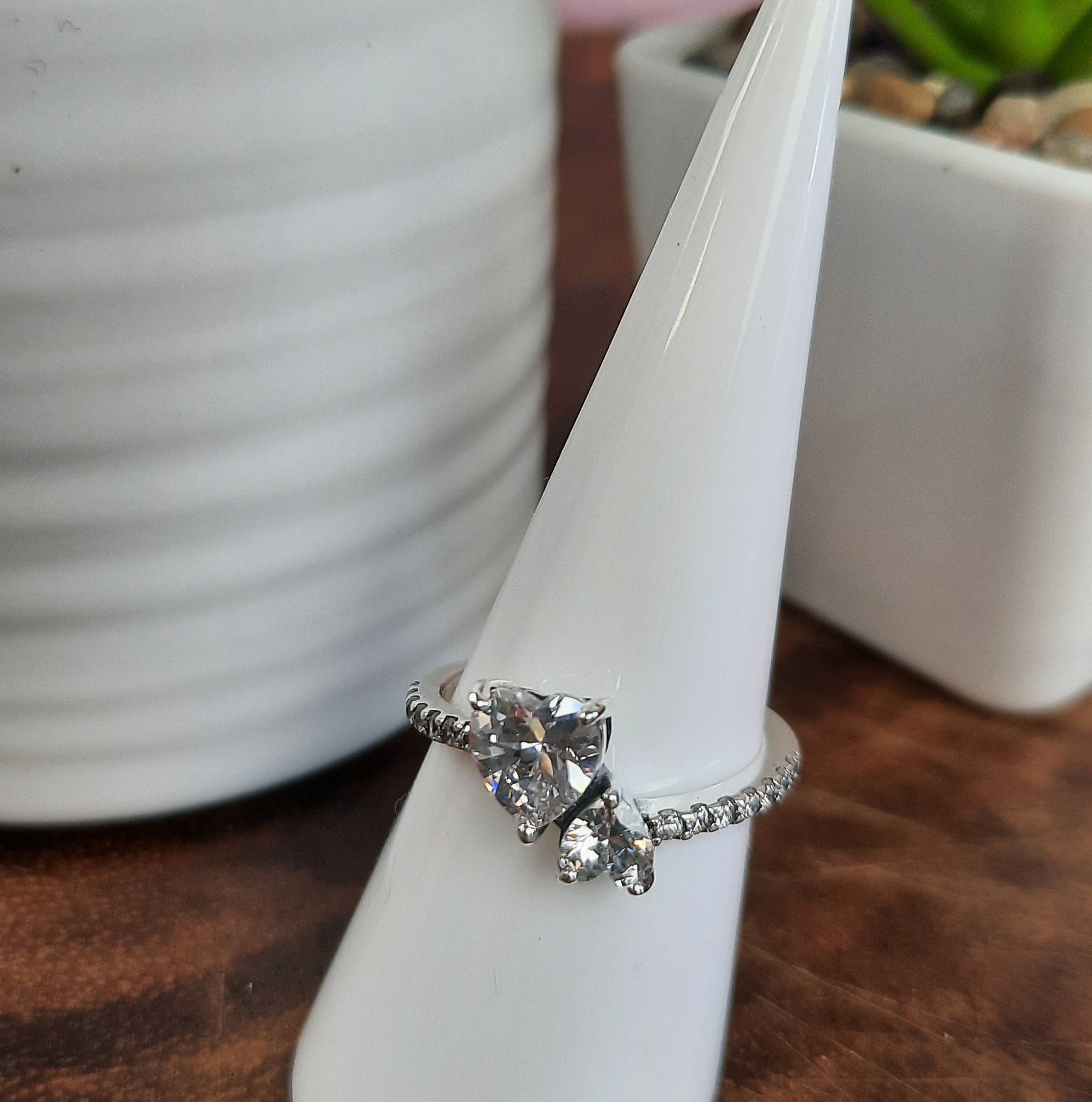 Double Heart Ring
