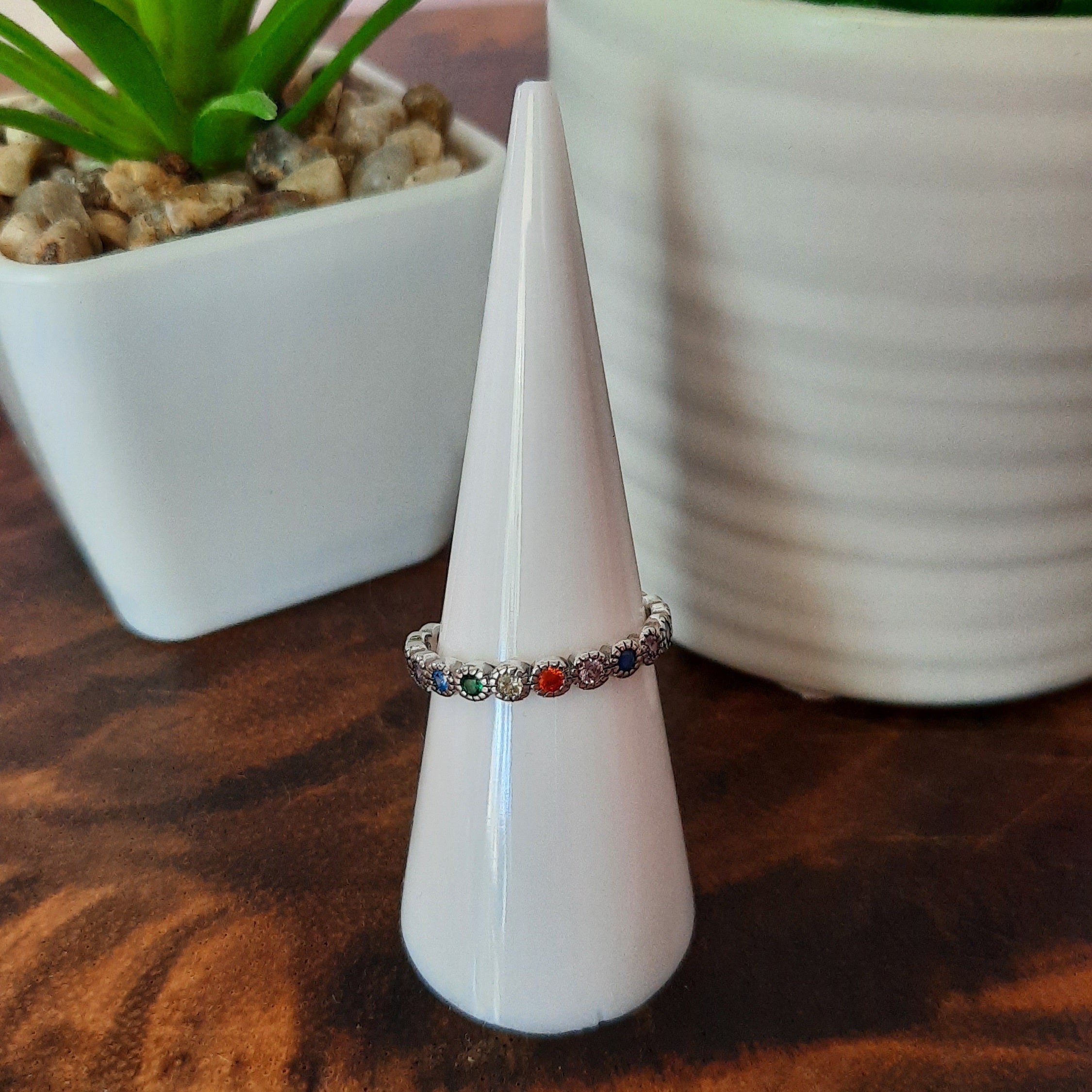 Rainbow Crystal Band