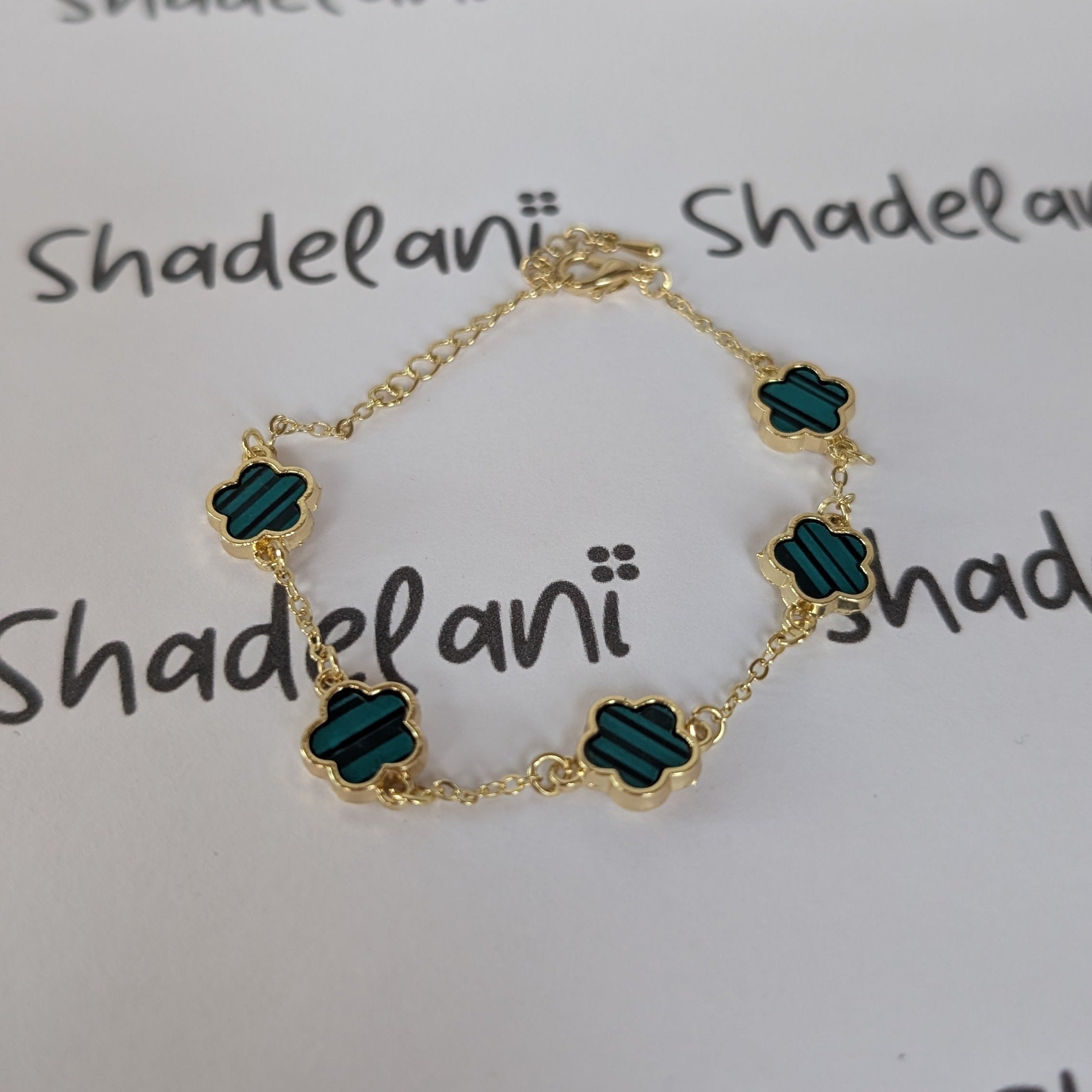 Flower Gold Bracelet