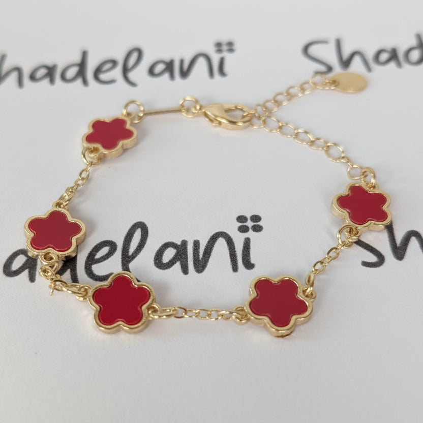 Flower Gold Bracelet
