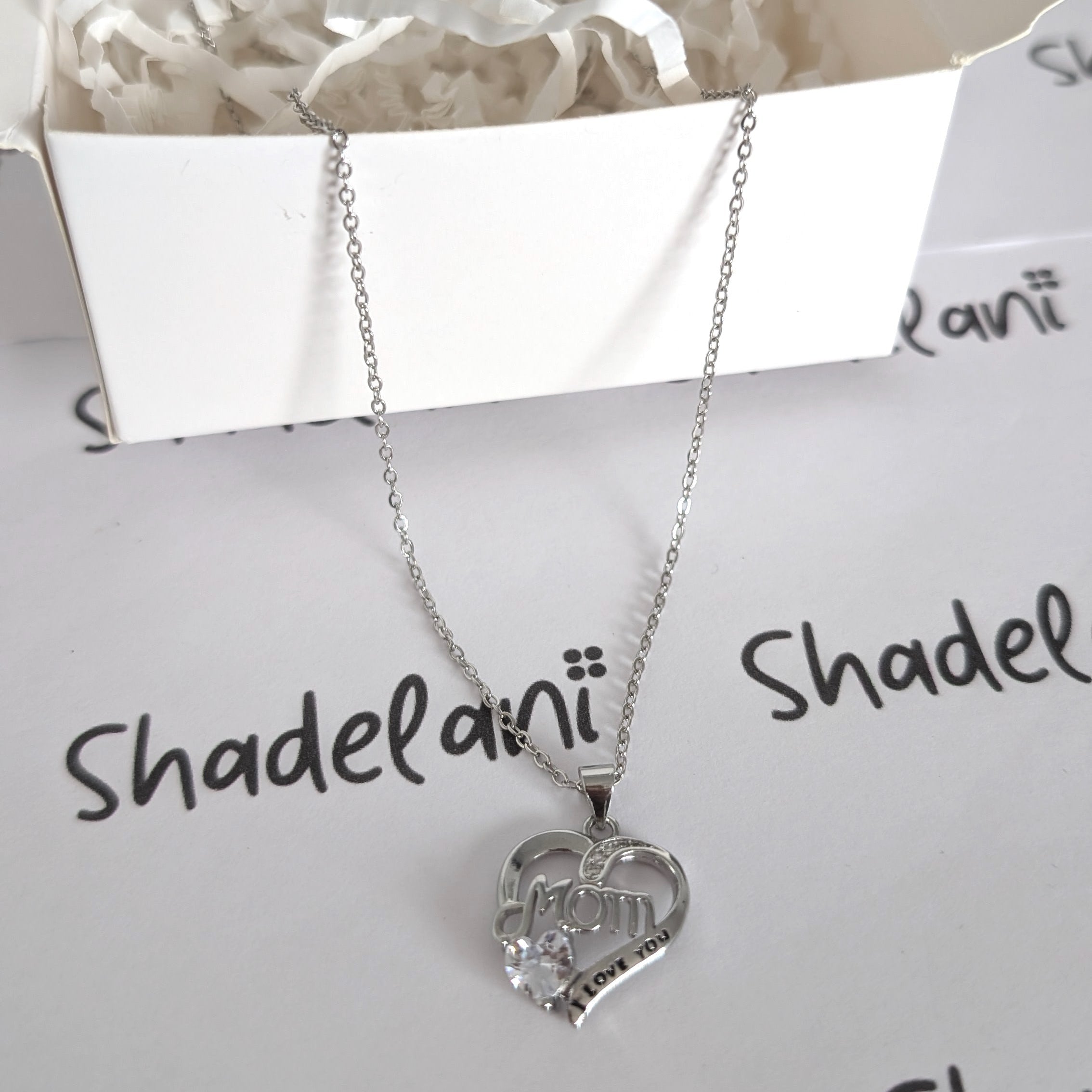 Forever Mom Heart Necklace