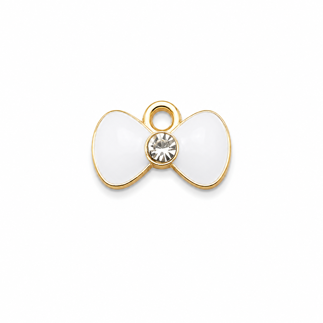 Pearl Bow Charm