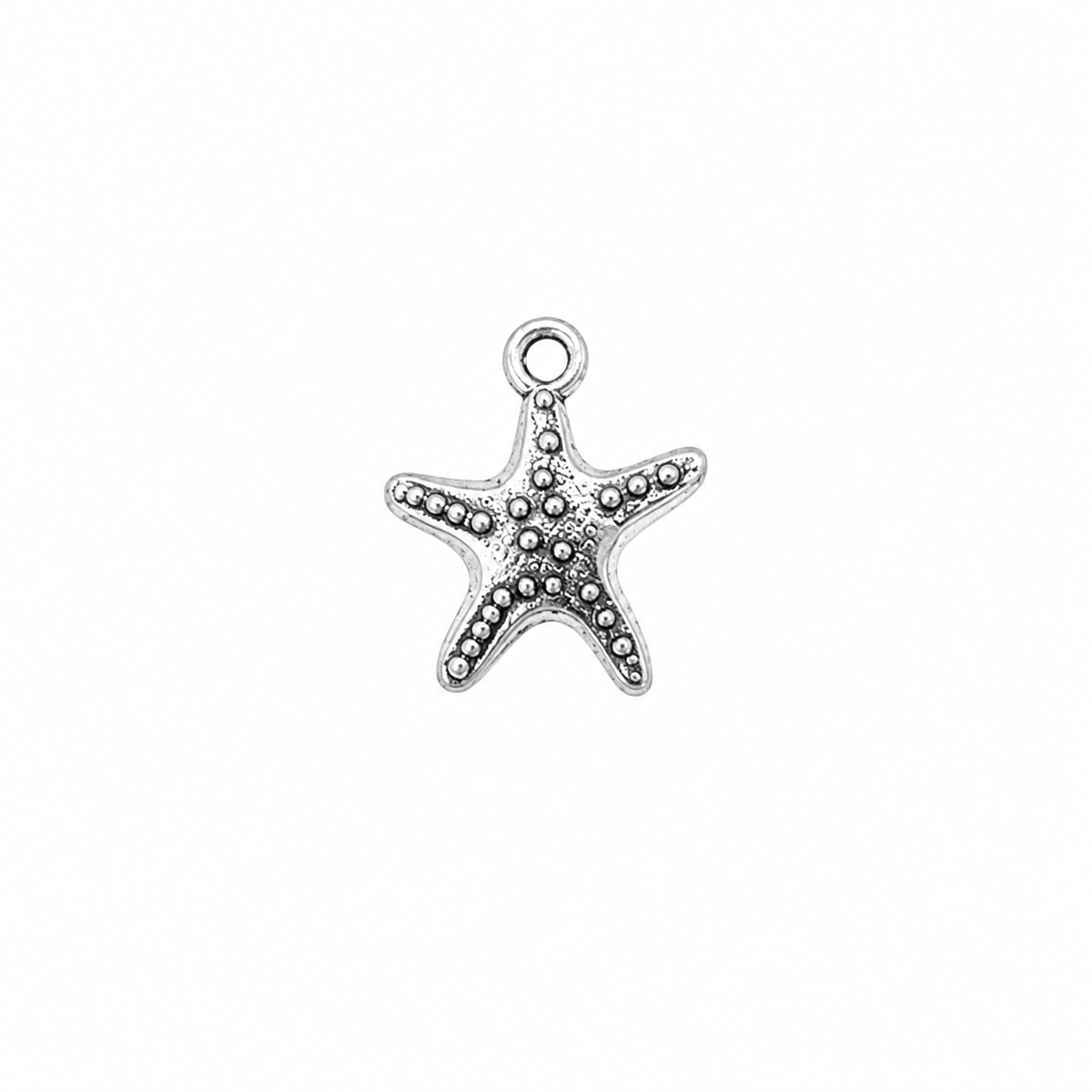 Coral Star Small Charm