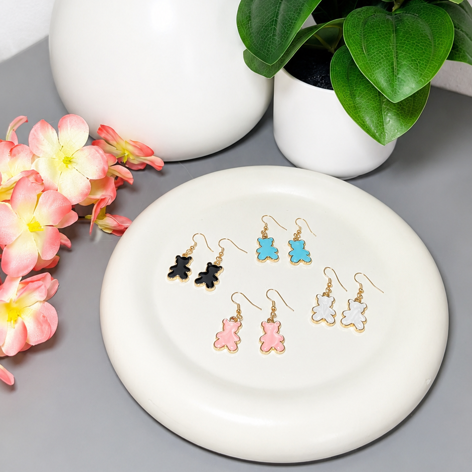 Teddy Bear Earrings