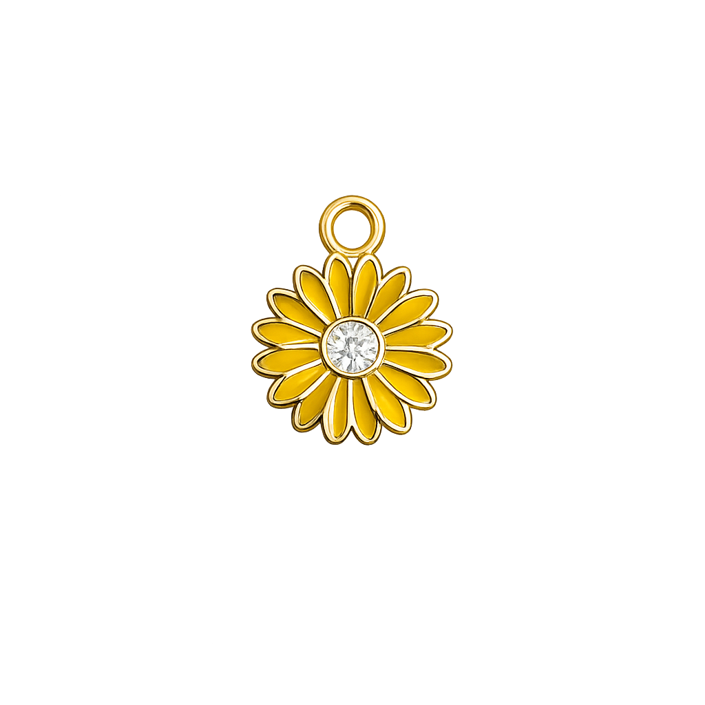 Marcia Flower Small Charm