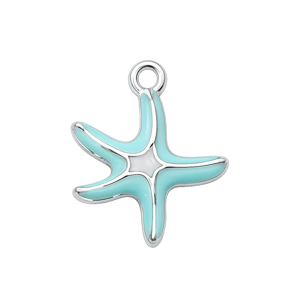 Sky Starfish Charm