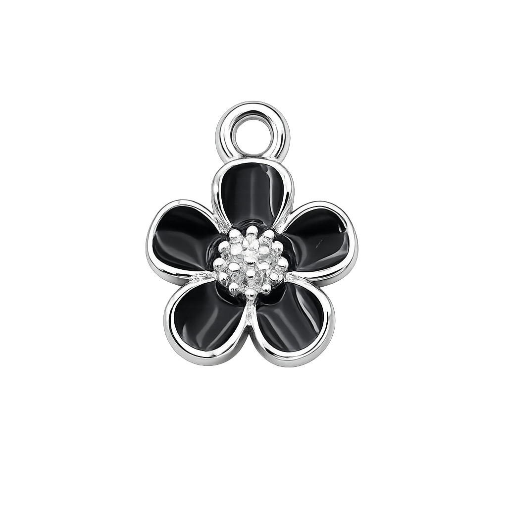 Black Bloom Charm