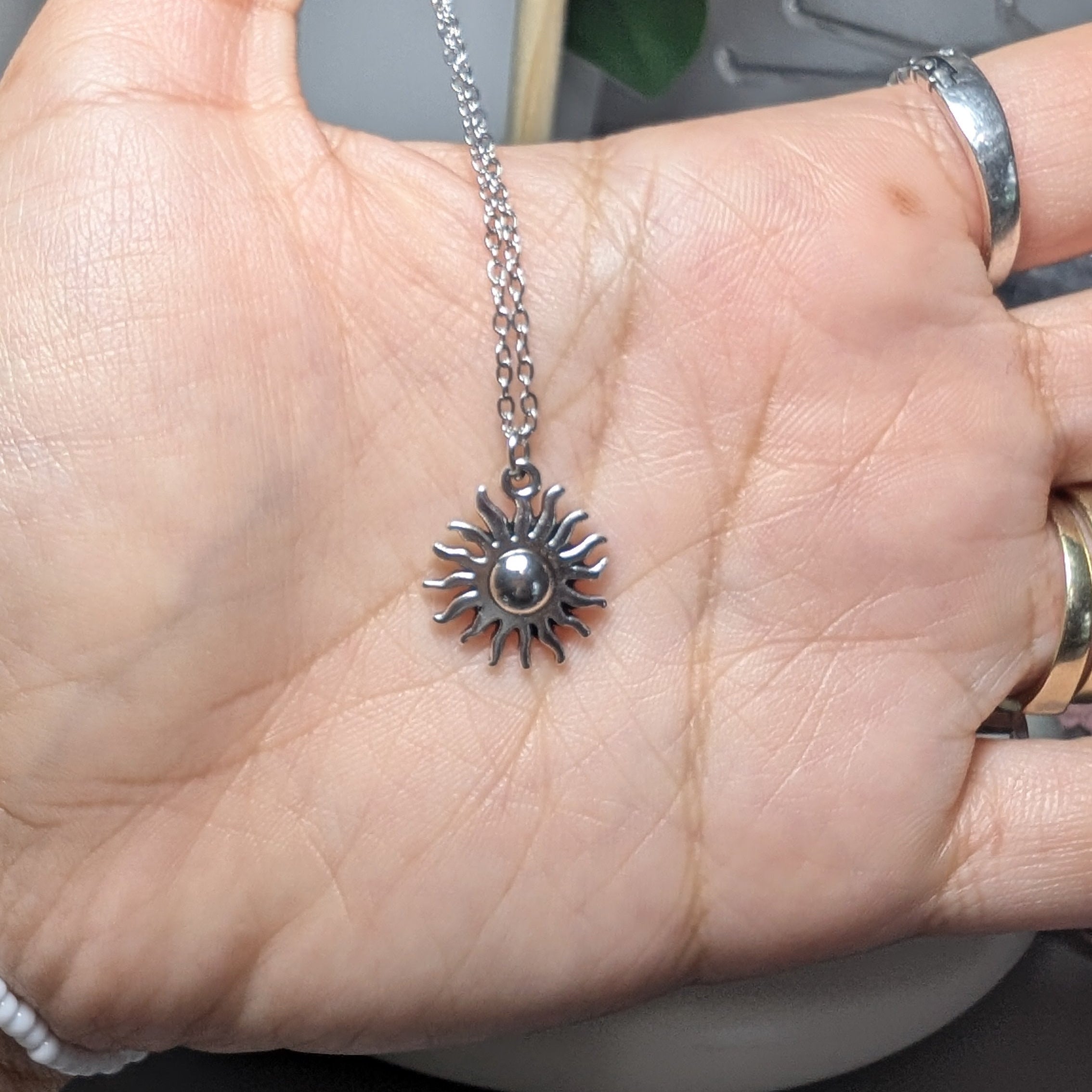 Sun Pendant Necklace ✨