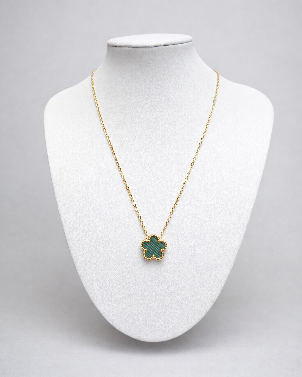 Gold Flower Plated Necklace