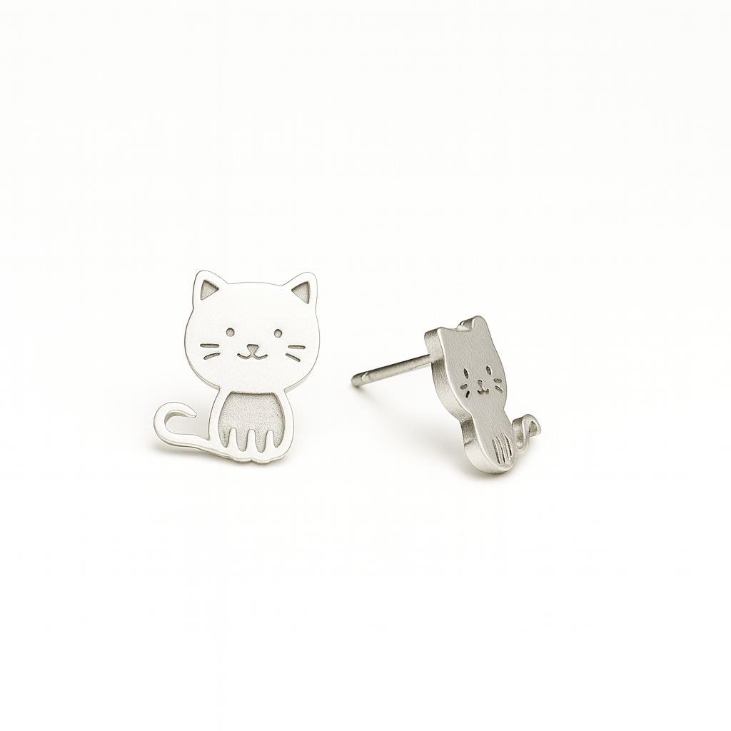 Happy Cat Earrings