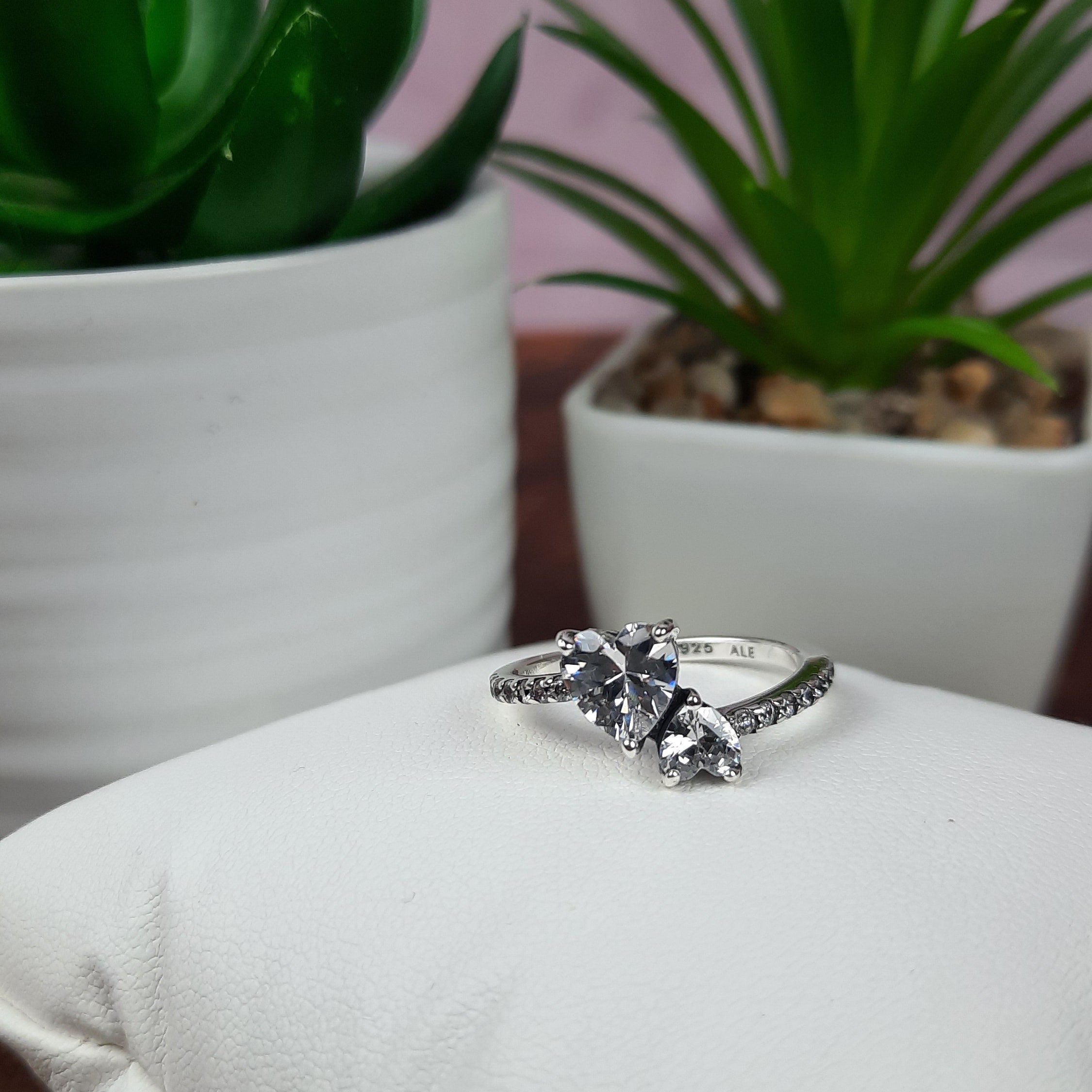 Double Heart Ring