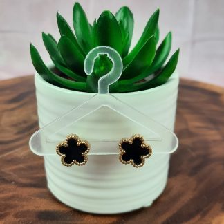 18k Gold Plated Flower Earrings