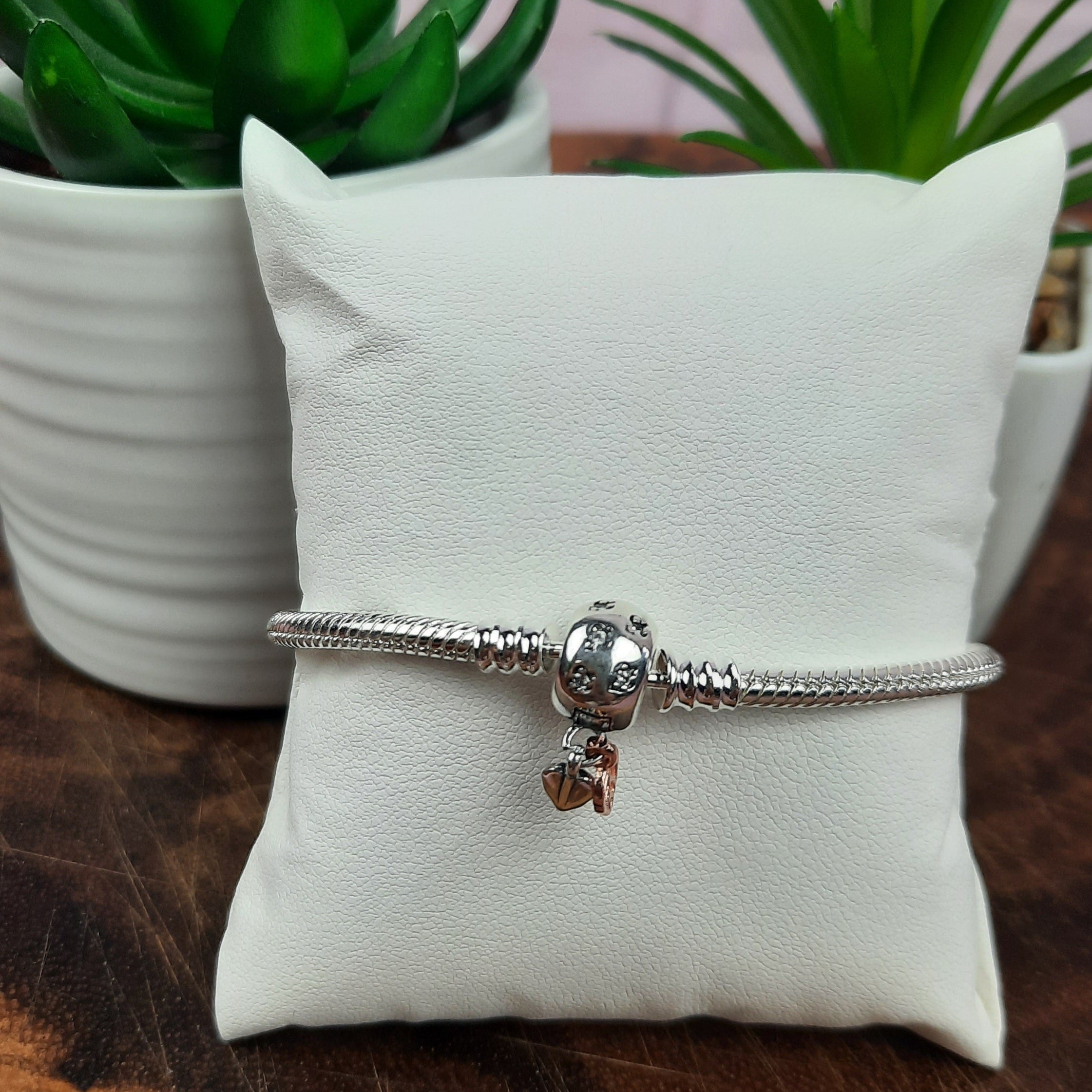 Blush Leaf Bracelet