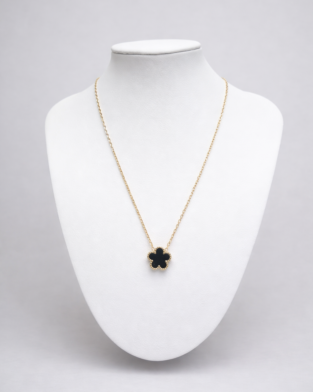 Gold Flower Plated Necklace